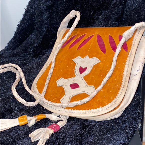 COPY - Handmade African decorative bag-Artisanal 💜 - Picture 7 of 11